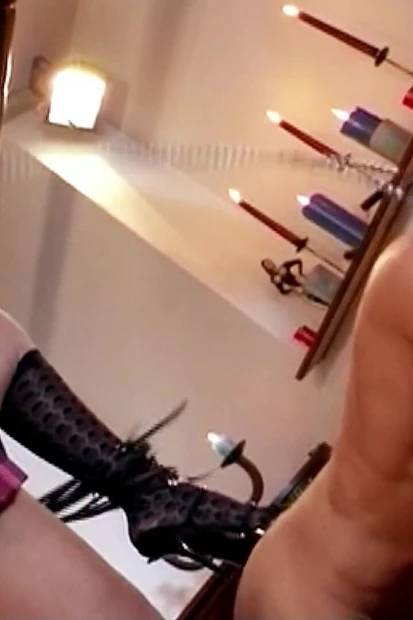 Two Blonde Shemales Fuck Strangers in the Ass During Threesome