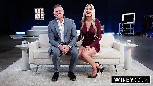 WIFEY Blonde Hotwife Britt Blair Sucks And Fucks For Her Husband