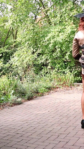 Iconic moment from "Dressed like a Lady but underneath a horny fuckable Slut"