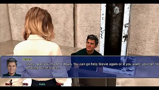 Ofisteki evli kadın bölüm 3: Stacy iş yerinde duşta kendisiyle oynadı