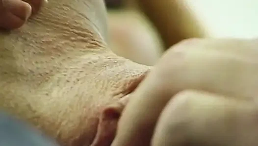 Wilde Taxifahrt: Ekstase'de sarışın schönheit