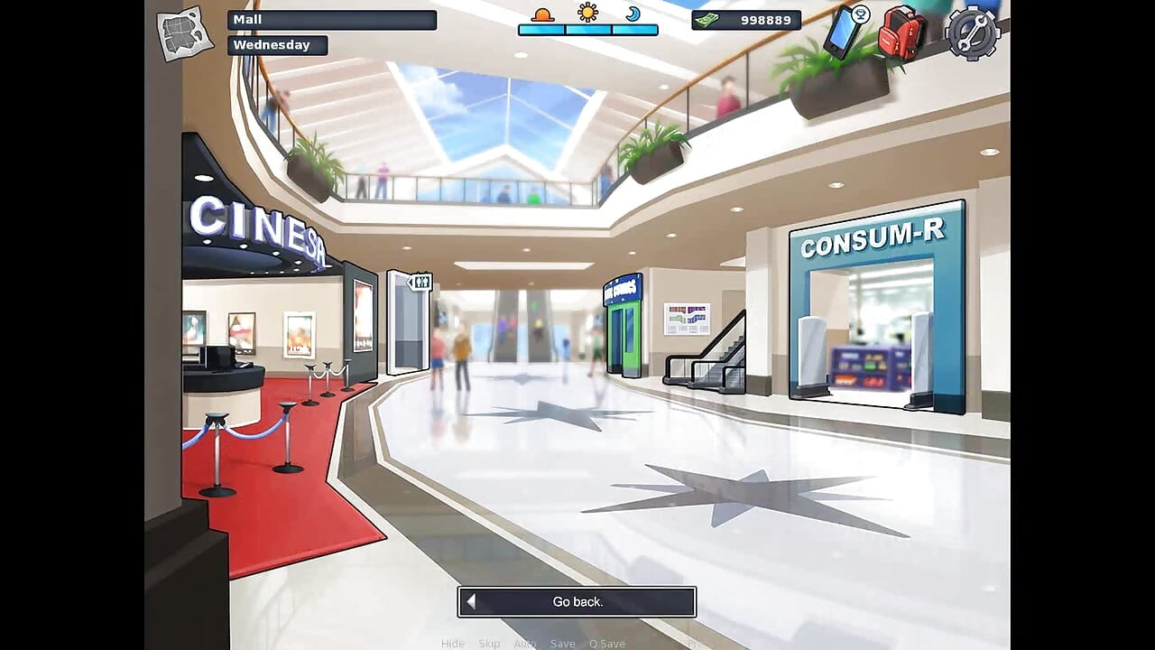 Sommertime Saga: at the gym and the mall ep.13