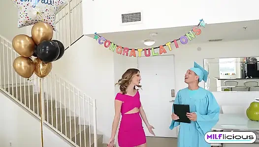 Pesta kejutan kelulusan dan ibu tiriku anya olsen.