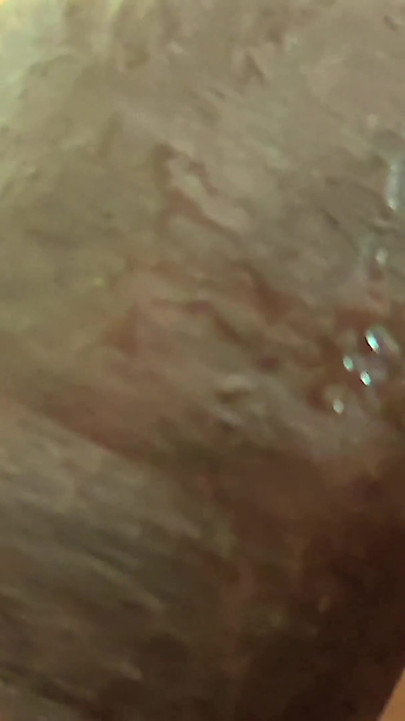 Black man playing the try not cum challenge with his wife sucking on his cock, failed and ended up cumming inside her mouth | Clip 1