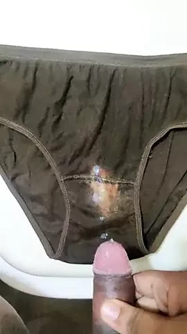 Masturbation on bhabhi ji's panty