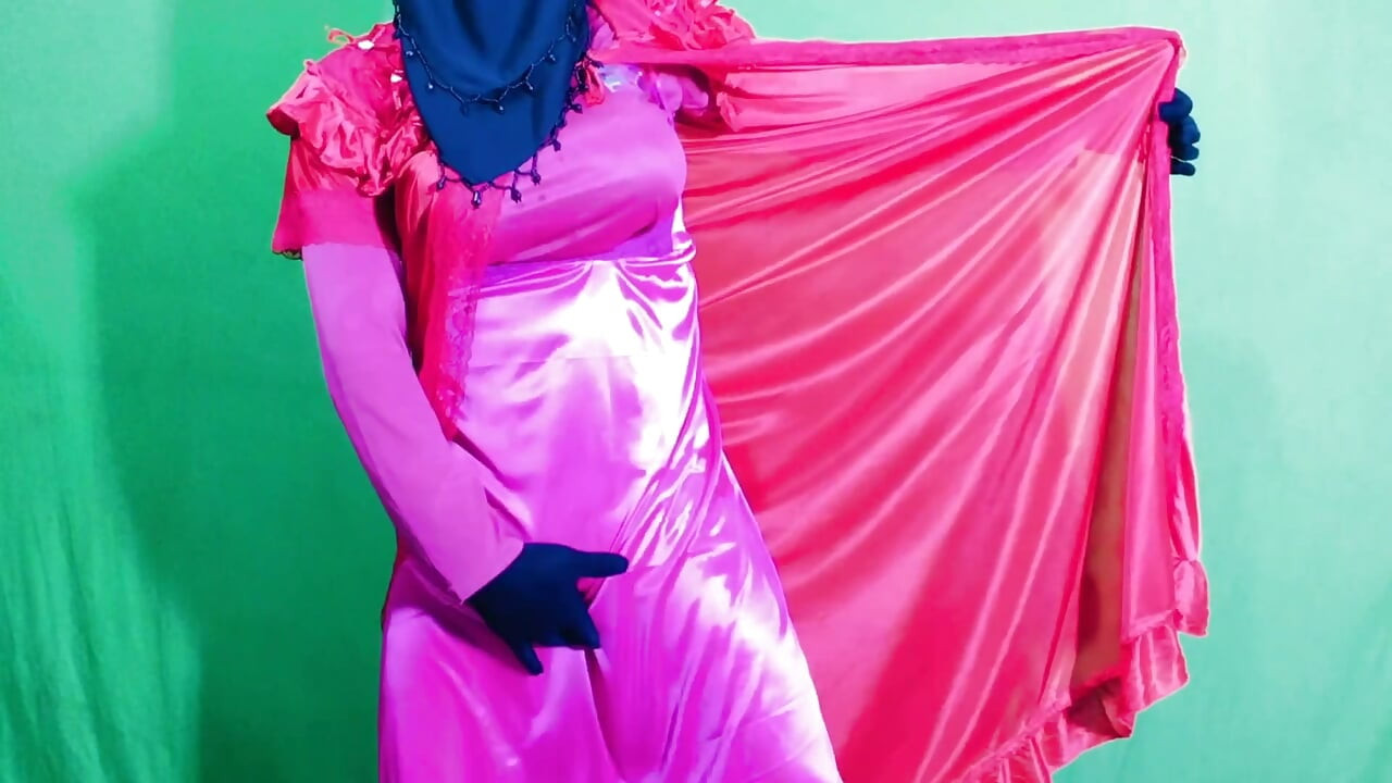 Romantic video of a beautiful local housewife