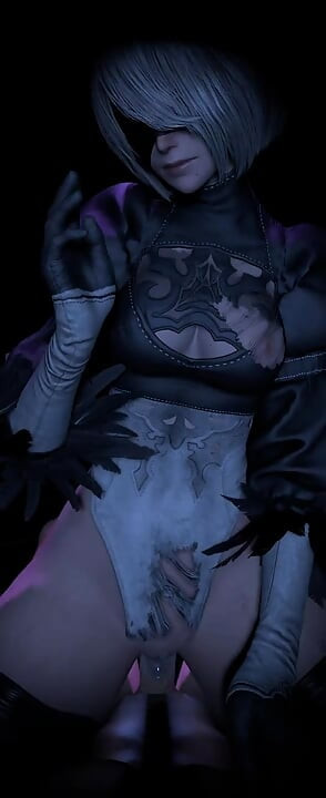 2B Cosplay Lap Dance POV