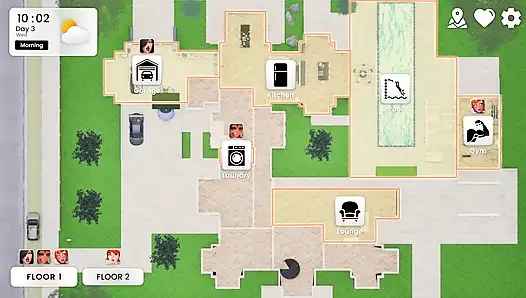 Komplettes gameplay - mansion days, teil 2