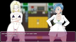 Android quest for the balls - dragon ball bagian 3 - bulma dan android 18 oleh misskitty2k