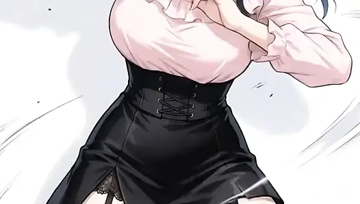 Anime and games girls dancing