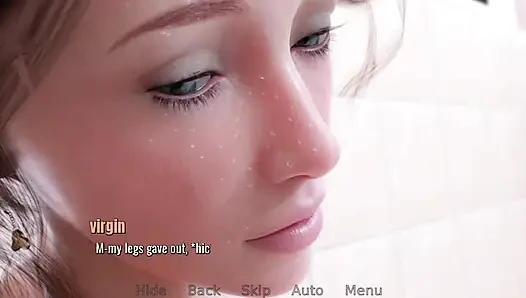 Seks ibu tiri 3D di kamar mandi sangat panas seperti memek