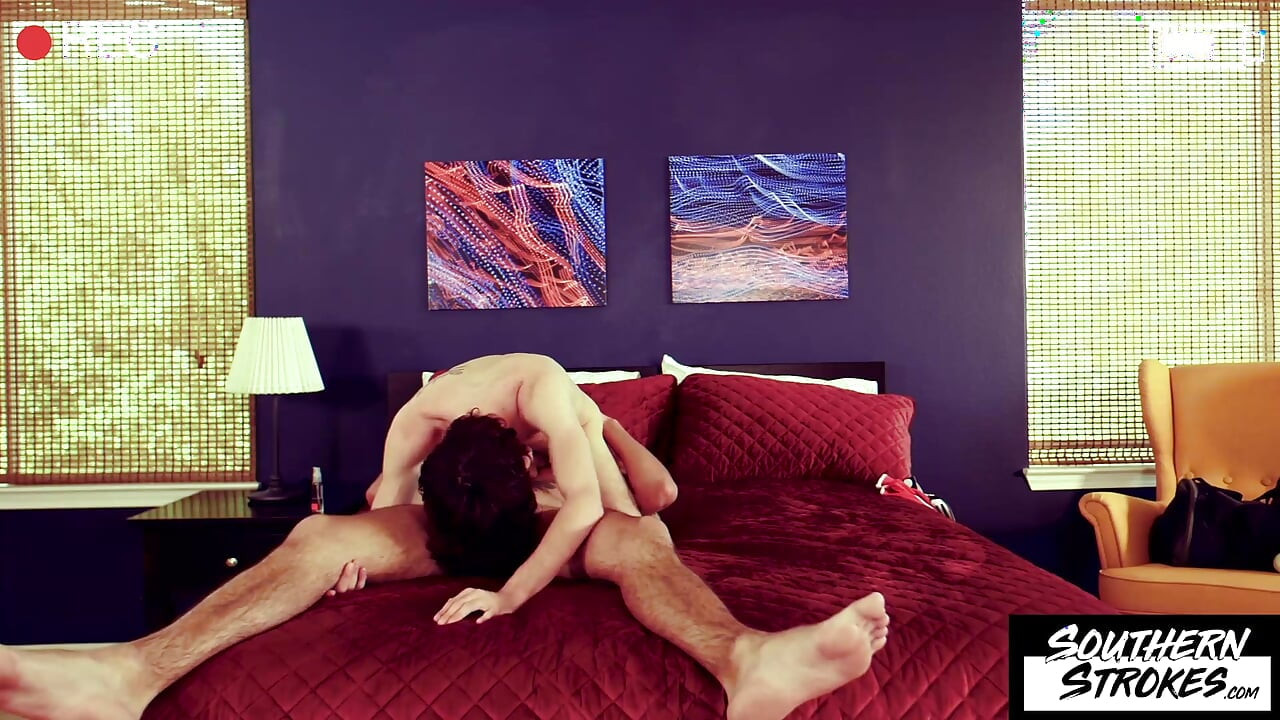 SOUTHERNSTROKES Hung Ari Nucci Slides Raw Cock Inside Grayson Lange Juicy Hole