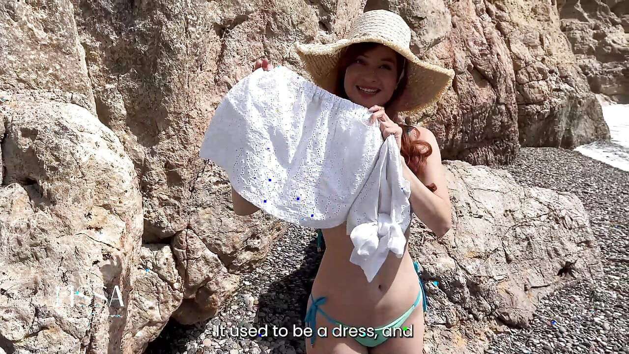 Vlog Lissa Brown Pergi Ke Pantai Bogeel Untuk Merakam Video Tersuai