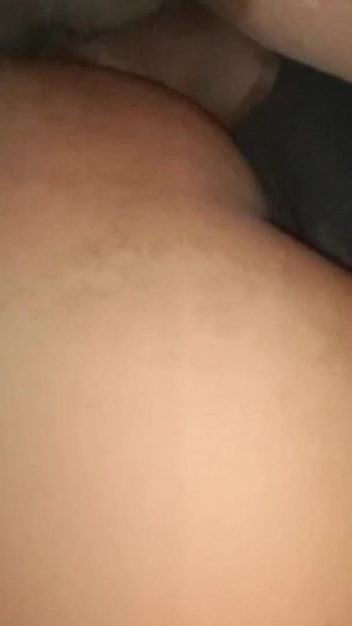 Brunette mother-in-law with a big ass floating my dick in her leggings | Clip 1