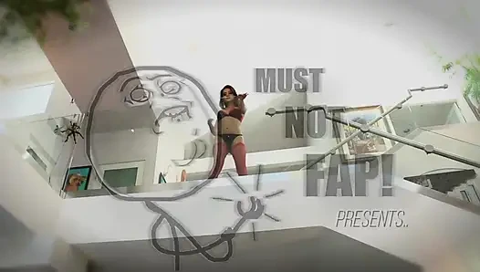 Sexy zimmermädchen auf high heels und mit netzstrümpfen wird von einem typen mit großem schwanz hart gefickt