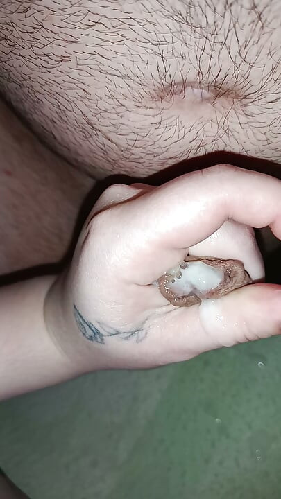 Very horny to squirt sex in her ass and finally jerk off