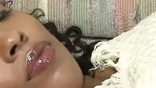 Donna Red's first porn an ebony slut with two soft, tattooed