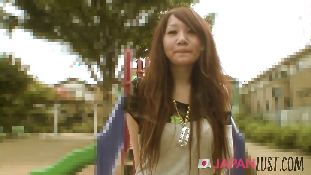 Busty Japanese teen gets mouthful of cum