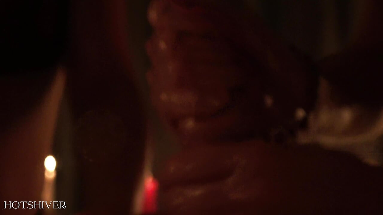 Threesome Sex by Candlelight