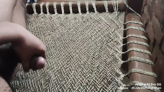 Indian men doing masterbate in bed hole 🕳️ and releasing thick juicy creamy thicky sperm