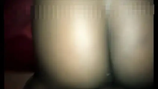 Merciless thrusts against her ass