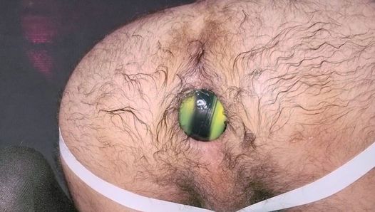 Anal spheres and furry gape