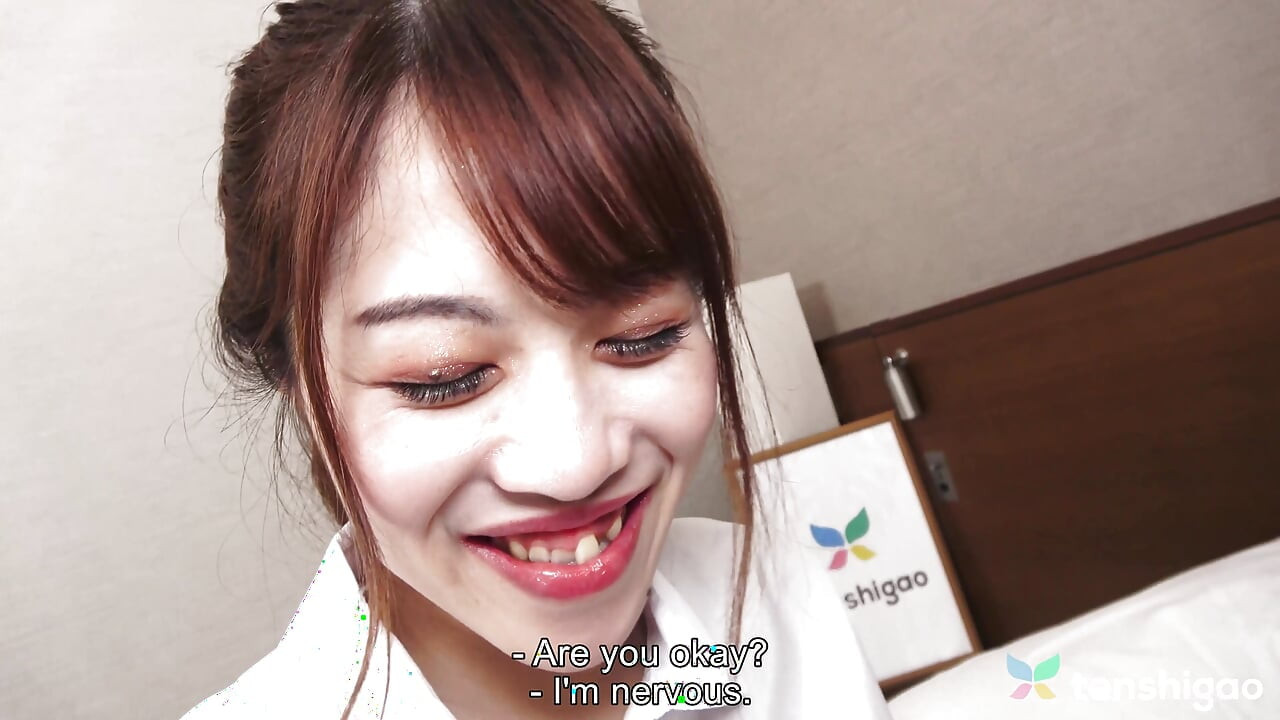 Kana Mogami in Her Office Uniform Playing Dress up for Us Before Fucking