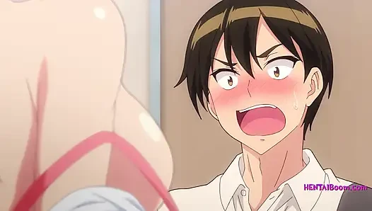 Süße anime-mieze ergab sich heißer hentai-intensität