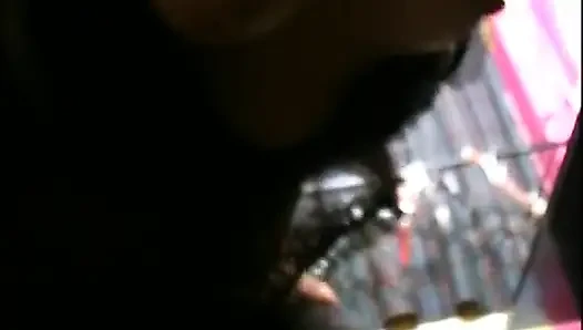 Maskeli sapık çift sikişirken filme alındı