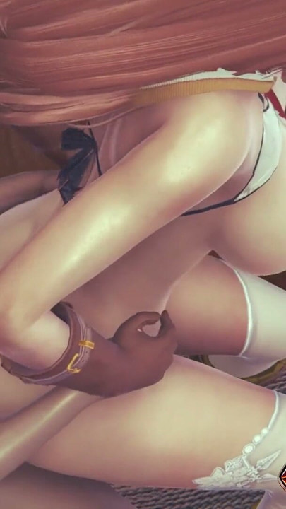 Raphtalia 3d hentai - büyük memeli anime kız bakış açısıyla ayakta domaltıyor, ters domaltmalı pozisyon ve misyoner dölleme | Klip 1