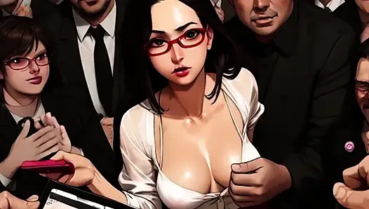 Hentai Schoolgirls Love Showing Their Tits To Strangers At Concerts