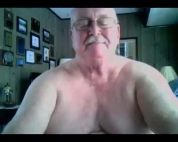 grandpa show on webcam