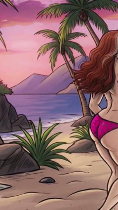Big Tits Topless Beach