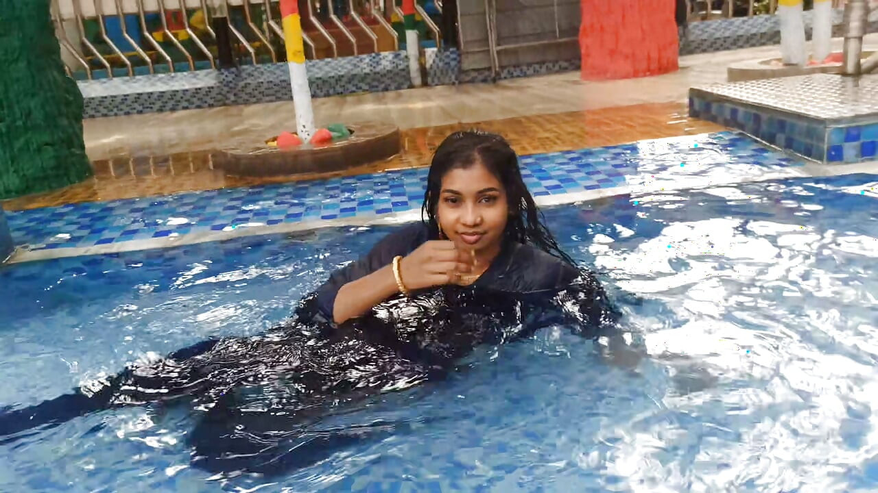 Indian vabi swimming pool sex video Real Bengali dirty taik