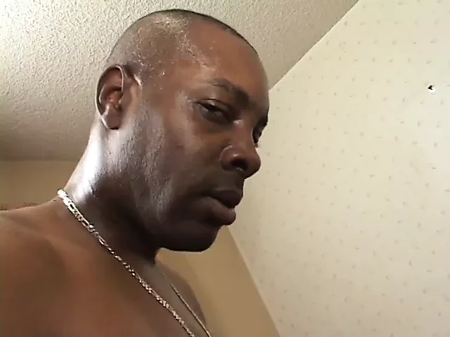 Ebony slut enjoying big dick