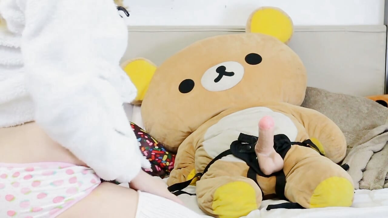 Riding & Sucking My Friend Rilakkuma