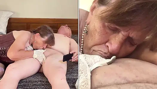 Granny Norma Jean: White Gloved Cock Sucking Old Hollywood Slut 9125CAMS26M