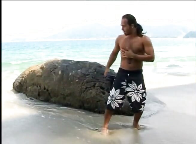 Anal perfeito na praia