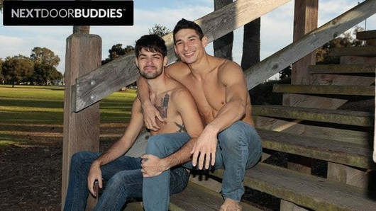 Nextdoorbuddies - beach bros disfrutan de la polla del otro