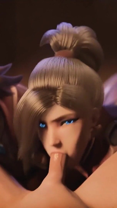 Stunning moment from "Overwatch mercy 3D Hentai Porn SFM Compilation"