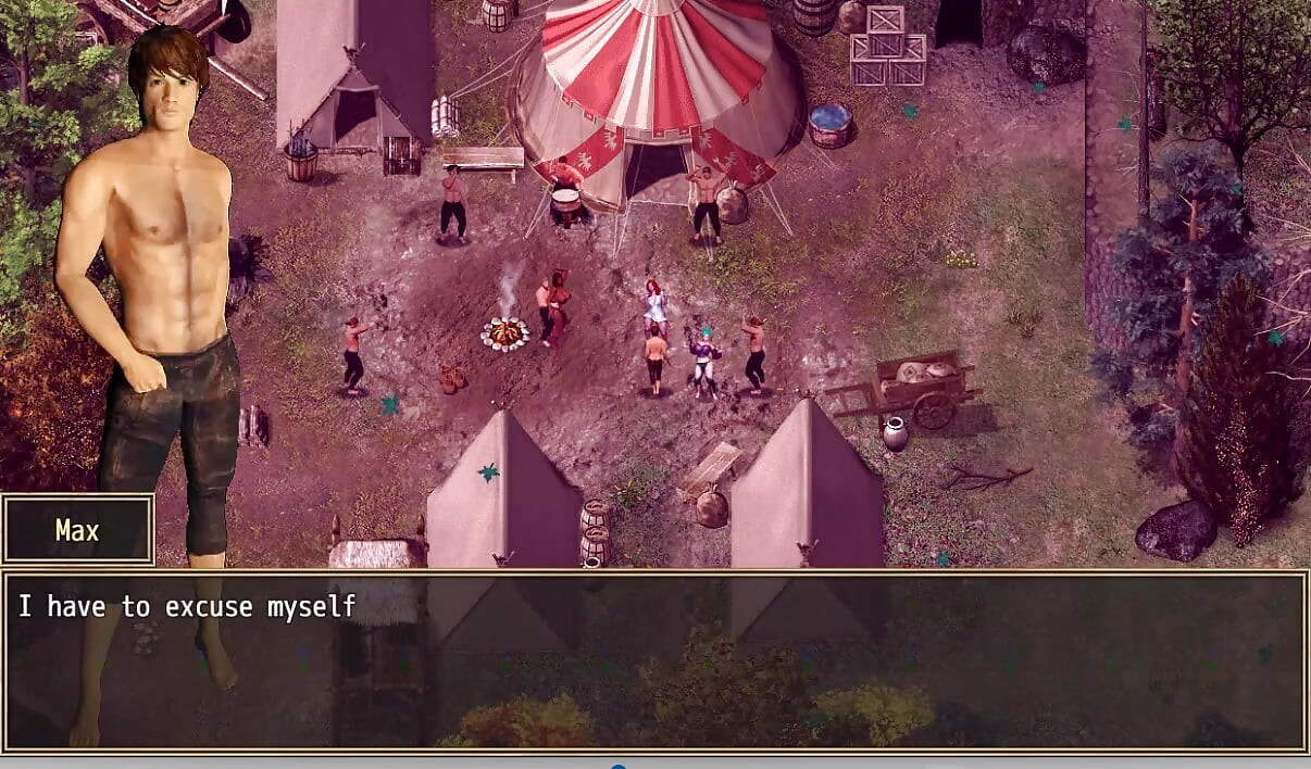 A struggle with sins - gameplay - roleplay - Tia -wife dance with stranger in party and gets fuck infront of stranger