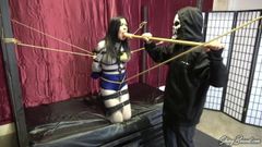 Batwoman vs. máscara preta (de bondage-orgasm.com)