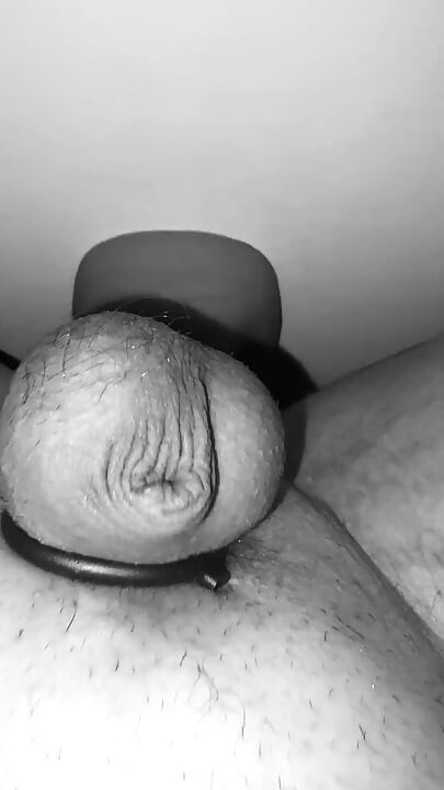 With dildo in the ass
