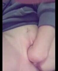 Fisting herself