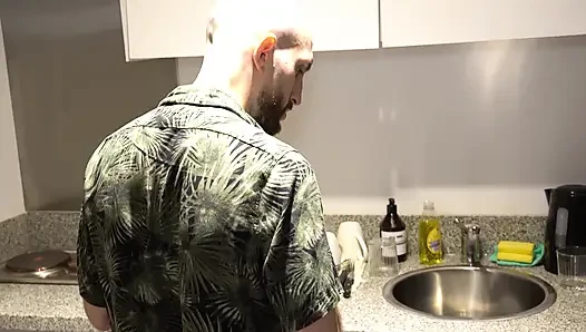 I called the plumber and this BEAUTIFUL WOMAN came: I couldn't help but fuck her so hard