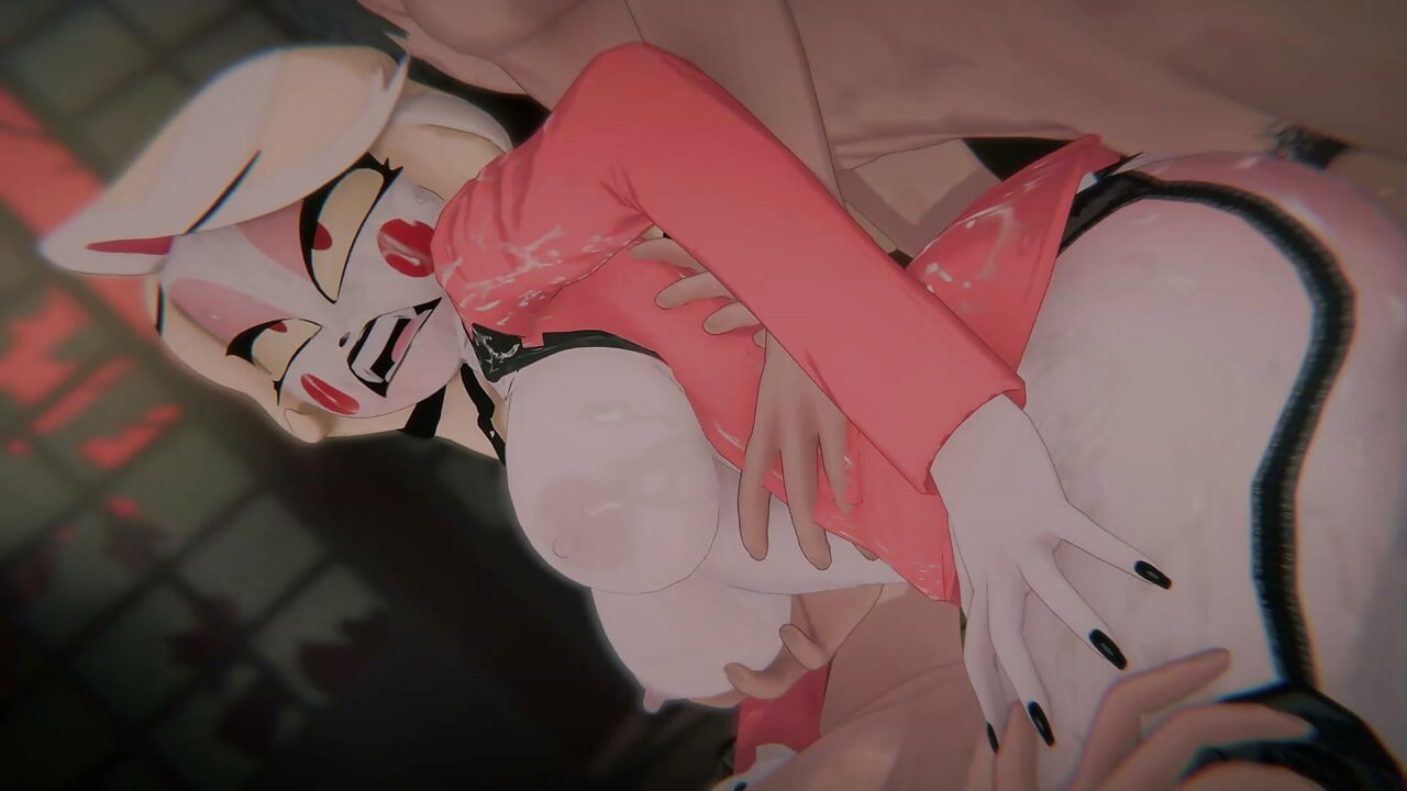 hazbin Hotel - Charlie Morningstar Redemption Failed (bound Hell Princess & POV Sandwich DP) (4k60fps)