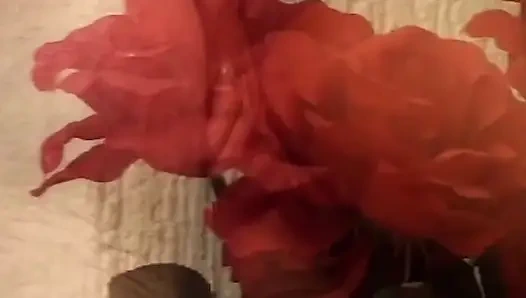 Masked MILF's Hairy Ass Stretched Wide Dripping Cum