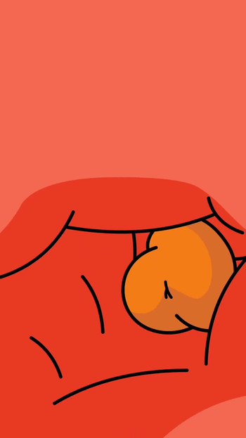 Captivating moment from "MOE FUCKS MARGE DOGGYSTYLE AND CUM IN HER ASS"