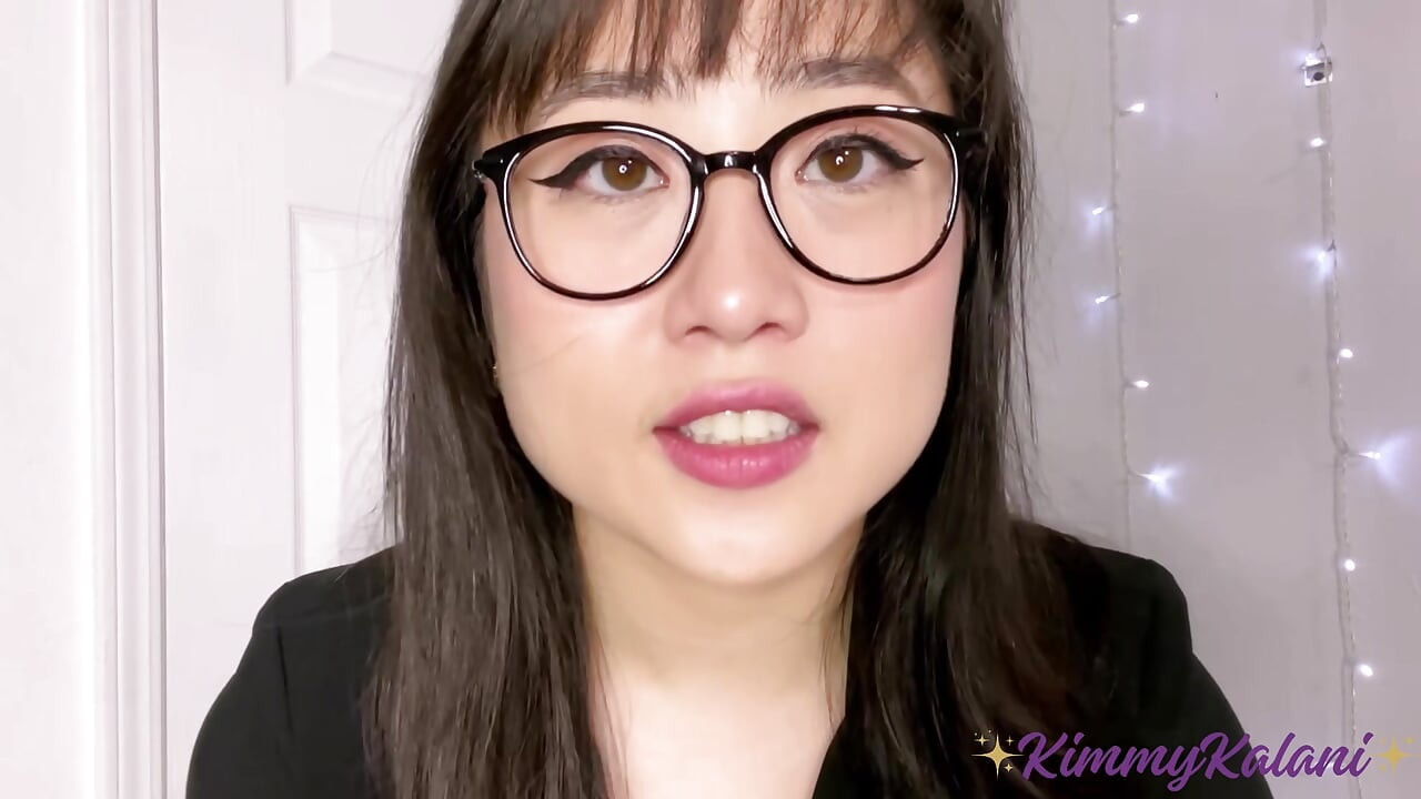 Asian Babe Falls in Love w Your Penis during Medical Study -ASMR- Kimmy Kalani