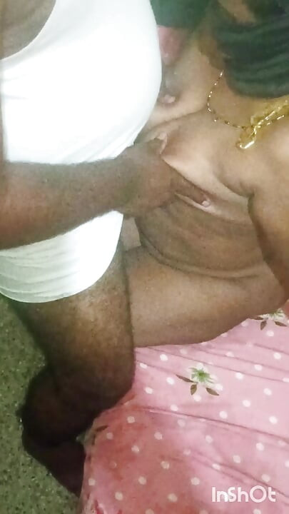 A married couple from a Tamil village